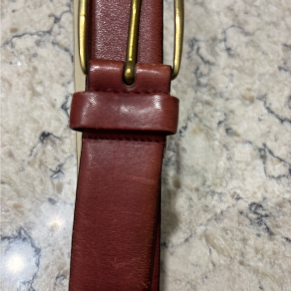 Women’s Leather Belt in Reddish Brown Mello Touch Cowhide Cashmere Cowhide Lined main image 6